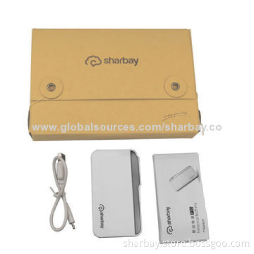 Dual USB Port Power Banks with 3,000mAh Capacity, Various Colors Available, 4 Power Indicator LightsNew